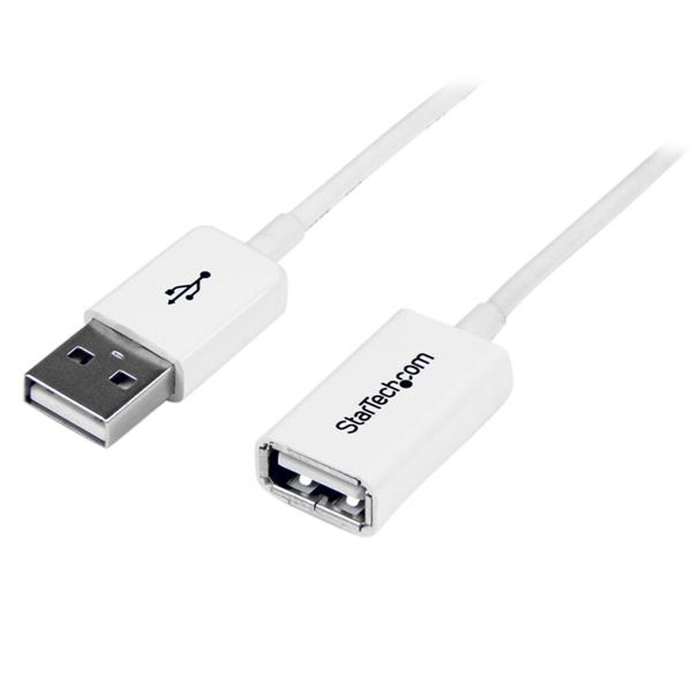 Καλώδιο USB Startech USBEXTPAA3MW         USB A Λευκό