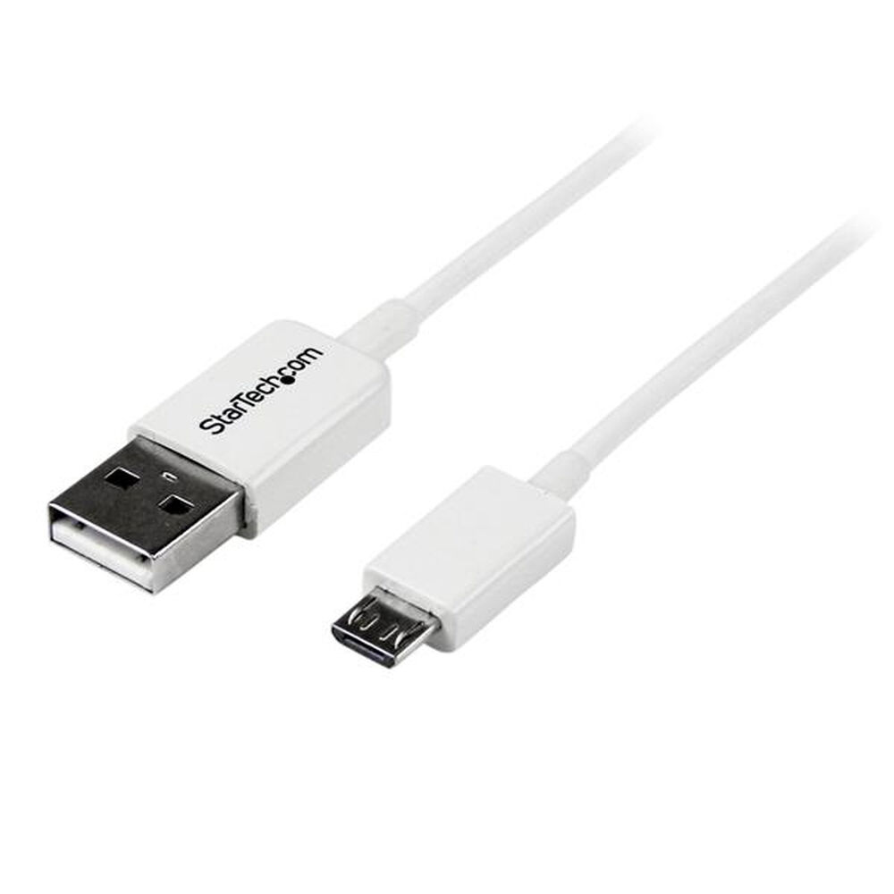Καλώδιο USB σε Micro USB Startech USBPAUB50CMW         Λευκό