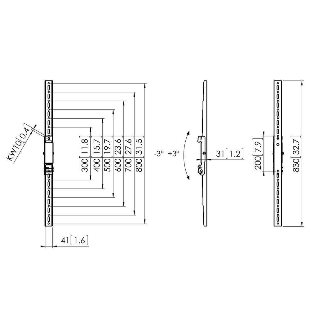 Βάση Τηλεόρασης Vogel's PFS 3208