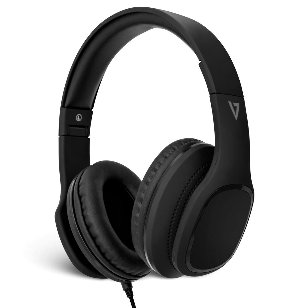 Ακουστικά με Μικρόφωνο V7 HA701-3EP            Μαύρο