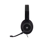 Ακουστικά με Μικρόφωνο V7 HC701                Μαύρο