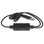 Καλώδιο USB Startech USBPS2PC             Μαύρο USB A