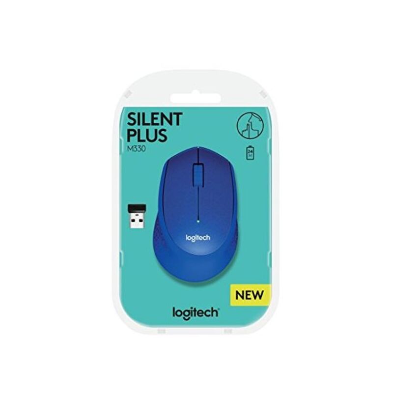 Ασύρματο ποντίκι Logitech M330 Silent Plus Μπλε 1000 dpi