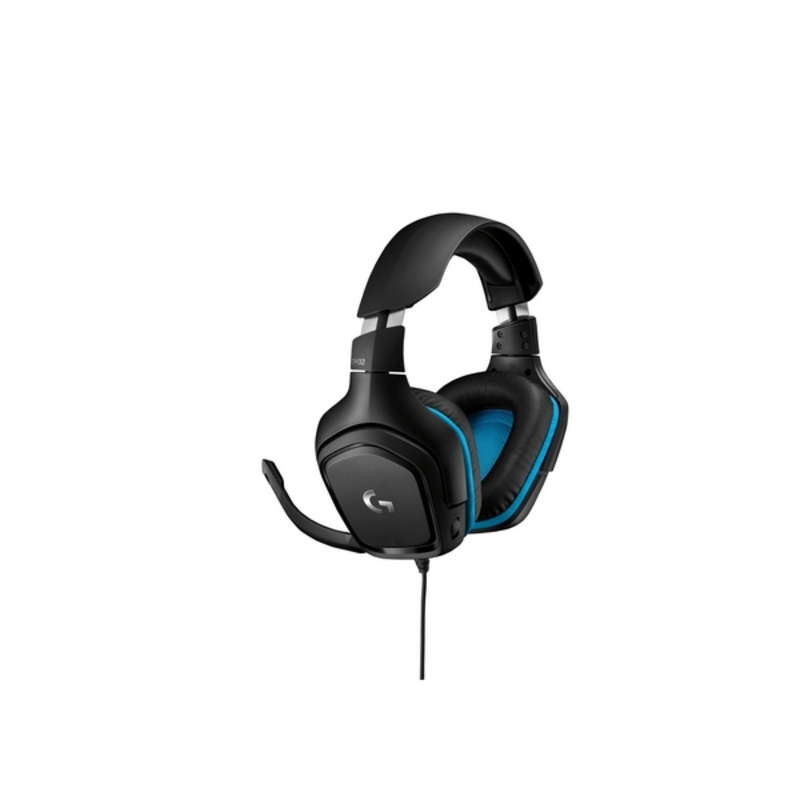 Ακουστικά με Μικρόφωνο για Gaming Logitech G432 Μαύρο