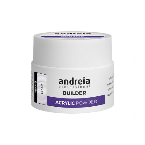 Θεραπεία για τα Nύχια  Professional Builder Acrylic Powder Andreia Clear (35 g)