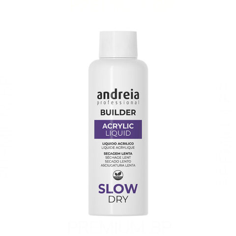Θεραπεία για τα Nύχια Professional Builder Acrylic Liquid Slow Dry Andreia (100 ml) (100 ml)