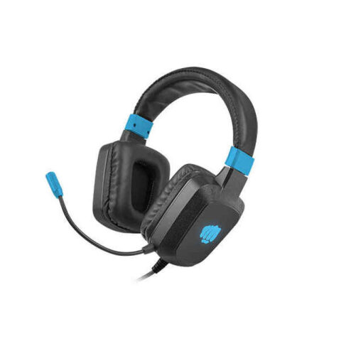 Ακουστικά με Μικρόφωνο Fury Raptor Μαύρο Μπλε