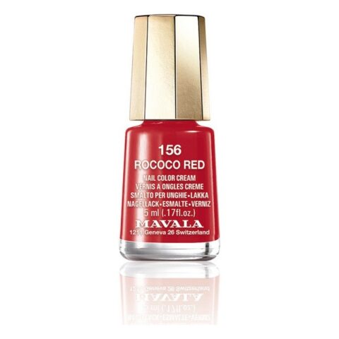 Βερνίκι νυχιών Nail Color Cream Mavala 156-rococo red (5 ml)