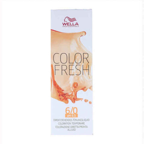 Προσωρινή Βαφή Color Fresh Wella Nº 6.0 (75 ml)