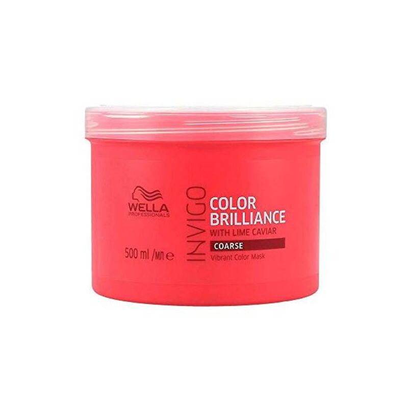 Μάσκα Mαλλιών Invigo Color Brilliance Wella Παχιά τρίχα (500 ml)