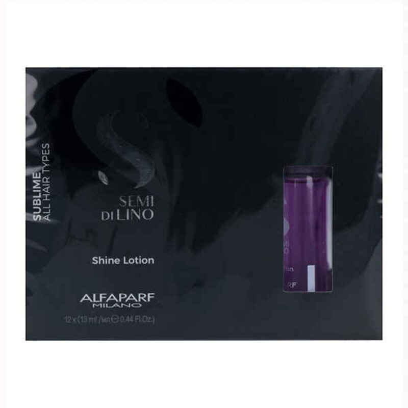 Προστατευτική Θεραπεία Μαλλιών Semi di Lino Sublime Shine Lotion Alfaparf Milano (12 x 13 ml)