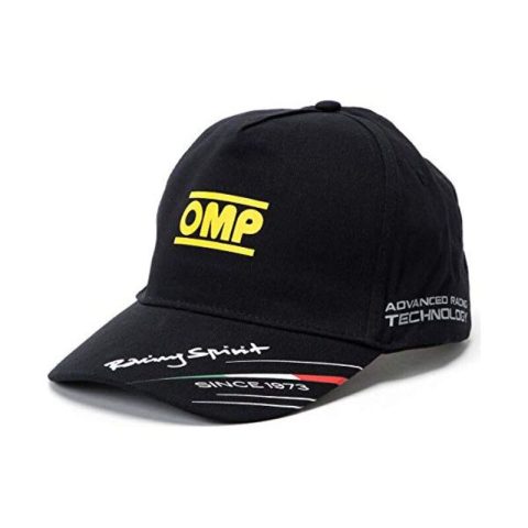 Αθλητικό Καπέλο OMP MY2014 Μαύρο (Ένα μέγεθος)