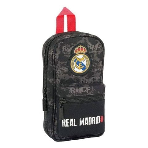Σακίδιο Πλάτης για τα Μολύβια Real Madrid C.F. Μαύρο (33 Τεμάχια)