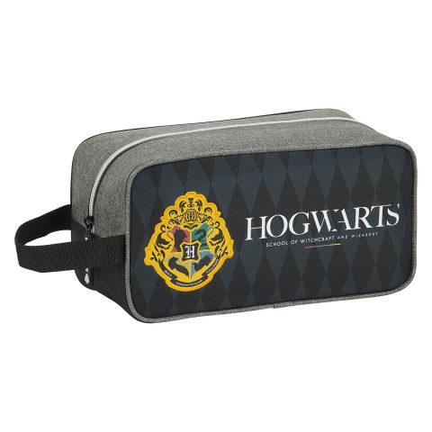 Θήκη Παπουτσιών Ταξιδιού Hogwarts Harry Potter Μαύρο Γκρι (29 x 15 x 14 cm)