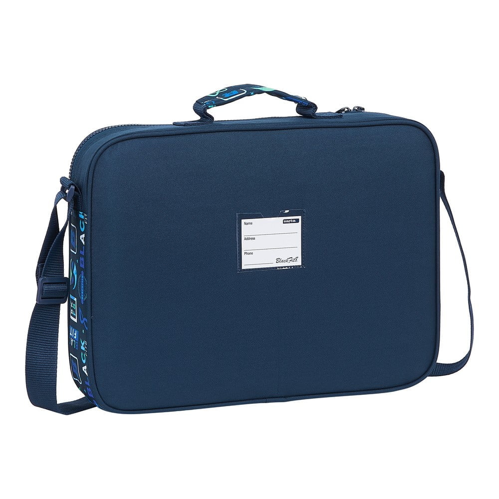 Σχολική Τσάντα BlackFit8 Retro Ναυτικό Μπλε (38 x 28 x 6 cm)
