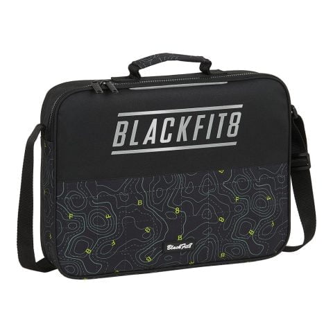 Σχολική Τσάντα BlackFit8 Topography Μαύρο Πράσινο (38 x 28 x 6 cm)