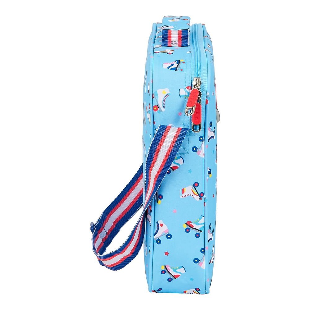 Σχολική Τσάντα Rollers Moos Rollers Ανοιχτό Μπλε Πολύχρωμο (38 x 28 x 6 cm)