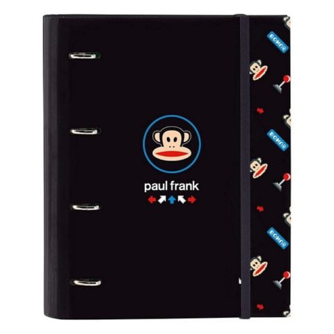 Φάκελος δακτυλίου Paul Frank Retro gamer Μαύρο (27 x 32 x 3.5 cm)