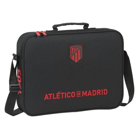 Σχολική Τσάντα Atlético Madrid Μαύρο (38 x 28 x 6 cm)