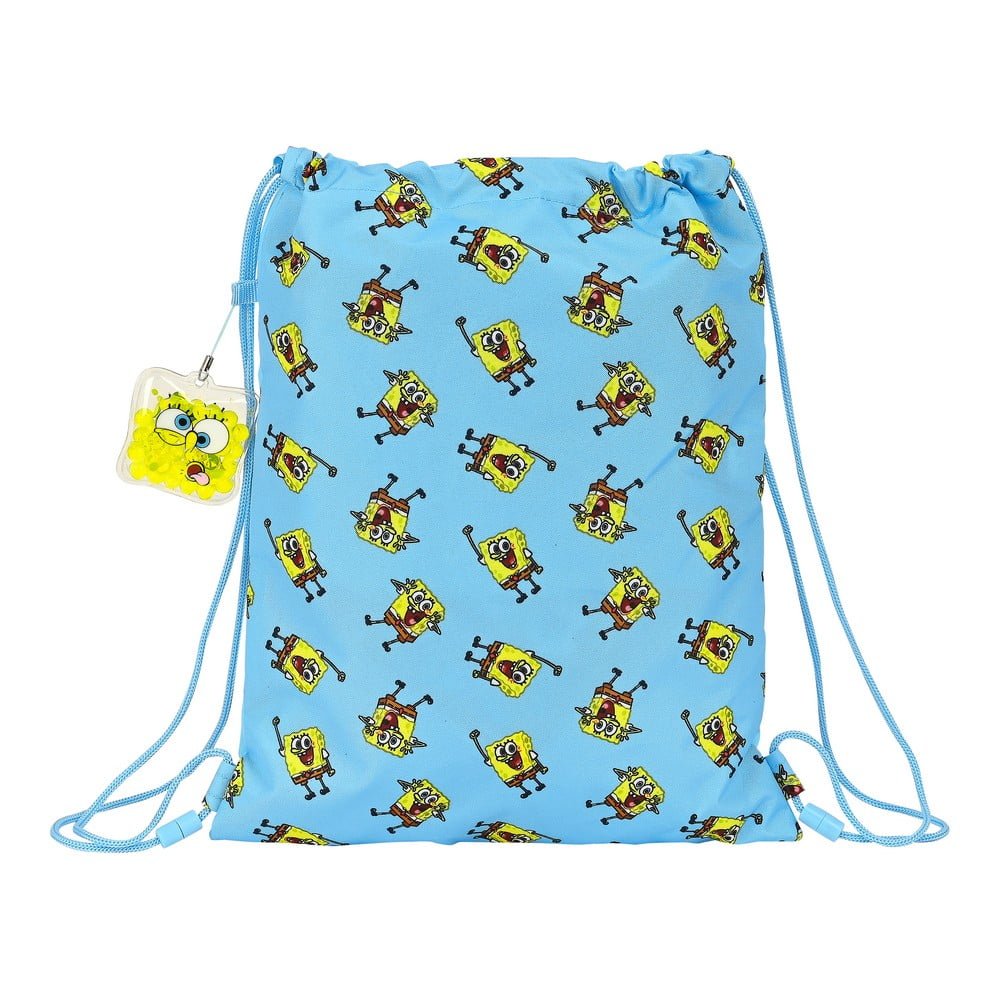 Σχολική Τσάντα με Σχοινιά Positive Vibes Spongebob