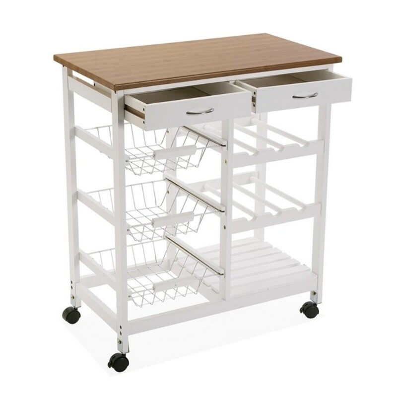 Καλάθι για τα Φρούτα Versa Ξύλο MDF (37 x 76 x 66 cm)
