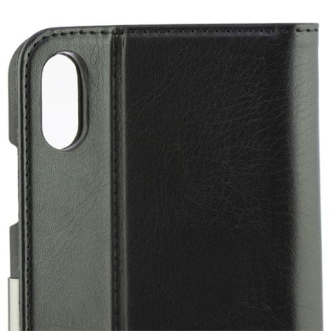 Θήκη Flip-Cover για το Κινητό Iphone XS Max KSIX Μαύρο