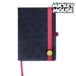 Σημειωματάριο Mickey Mouse A5 Μαύρο