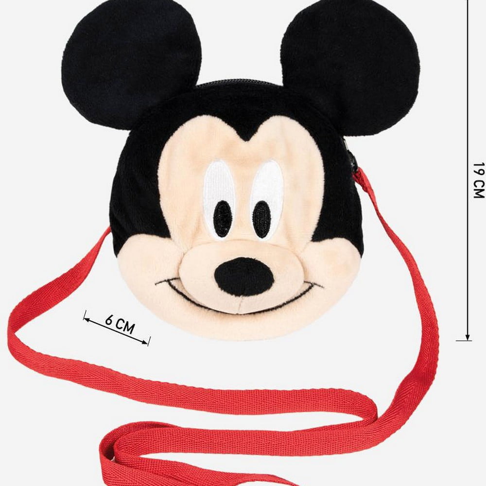 Τσάντα Ώμου 3D Mickey Mouse Μαύρο