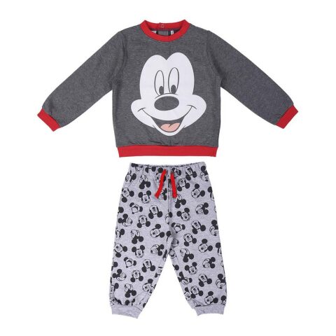 Παιδική Αθλητική Φόρμα Mickey Mouse Μωρό Κόκκινο