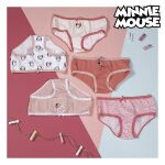 Πακέτο Εσώρουχα για τα κορίτσια Minnie Mouse Πολύχρωμο (5 uds)