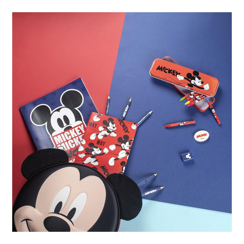 Σετ Χαρτικών Mickey Mouse Μπλε (16 pcs)
