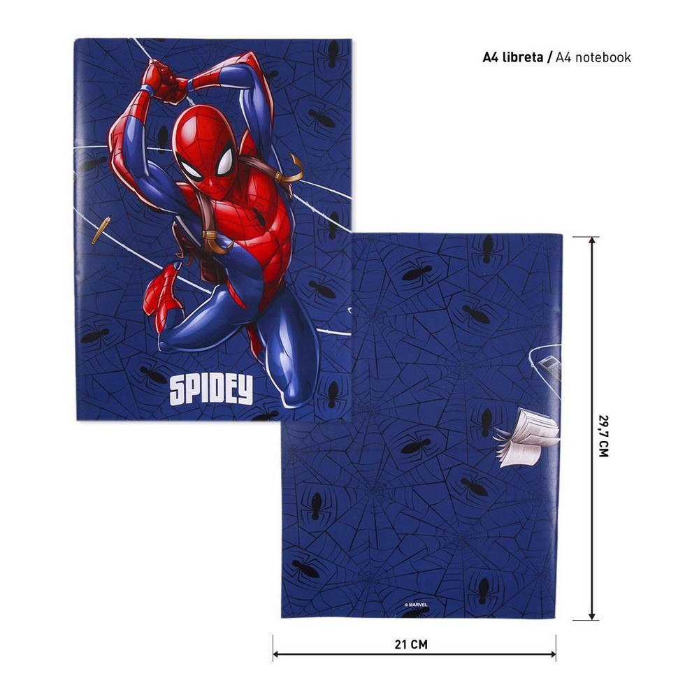 Σετ Χαρτικών Spiderman Κόκκινο (16 pcs)
