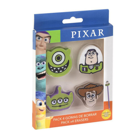 Σετ Γόμες Pixar (4 pcs)