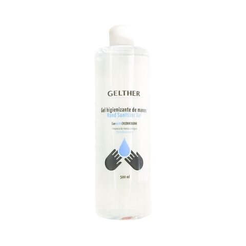 Υδροαλκοολικό Gel Gelther (500 ml)