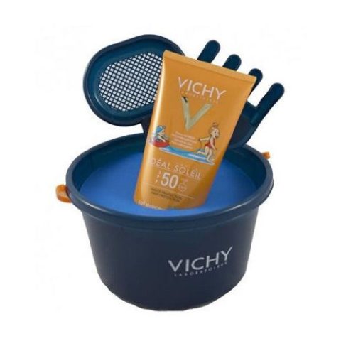Σετ με Αντιηλιακή Προστασία Vichy Ideal Soleil Spf 50 Για αγοράκια (2 pcs)