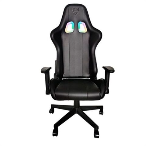 Καρέκλα Παιχνιδιού KEEP OUT XSRGB-RACING Μαύρο LED RGB