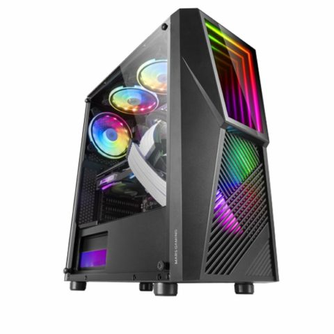 Κουτί Μέσος Πύργος ATX Mars Gaming MC777 LED RGB Μαύρο