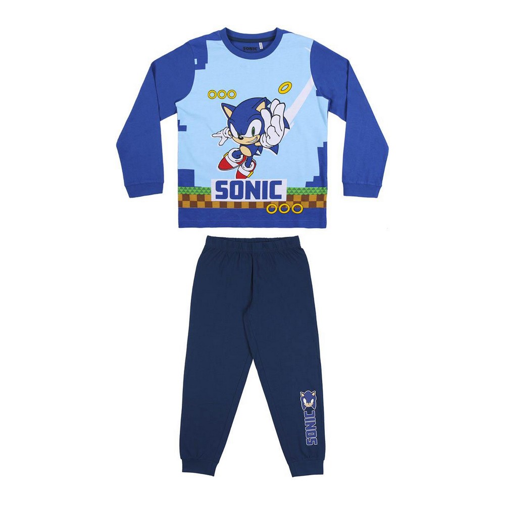 Πιτζάμα Παιδικά Sonic Μπλε
