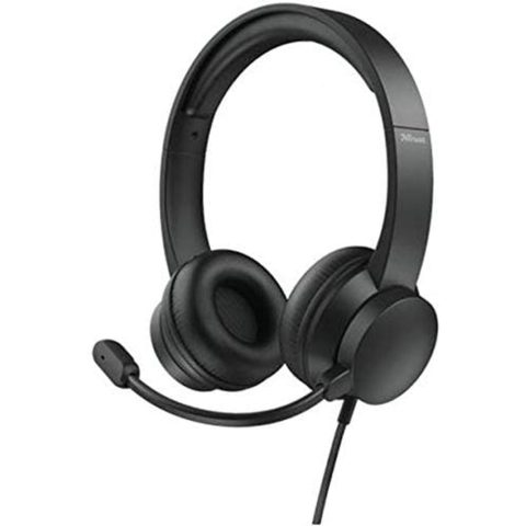 Ακουστικά με Μικρόφωνο Trust HS-200 Μαύρο