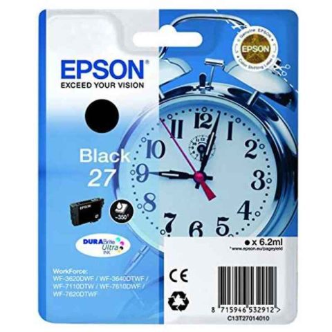 Αυθεντικό Φυσίγγιο μελάνης Epson C13T27014012 Μαύρο
