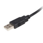 Καλώδιο USB A σε USB B Startech USB2HAB50CM          Μαύρο