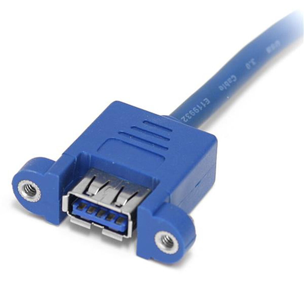 Καλώδιο USB Startech USB3SPNLAFHD         IDC USB A Μπλε