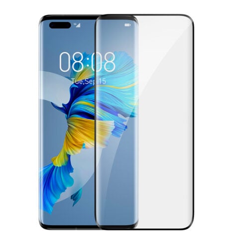 Baseus 0.25mm Tempered Glass for Huawei Mate 40 Pro Full Screen with Frame + Mounting Kit (SGQJ010101)