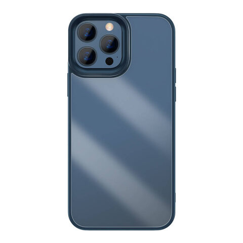 Baseus Crystal Transparent Case for iPhone 13 Pro Max (blue)