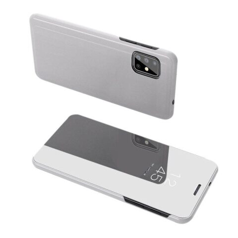 Clear View Case cover for Samsung Galaxy S20 silver