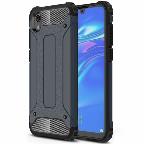 Hybrid Armor Case Tough Rugged Cover for Huawei Y5 2019 / Honor 8S blue