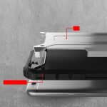 Hybrid Armor Case Tough Rugged Cover for Xiaomi Redmi Go blue