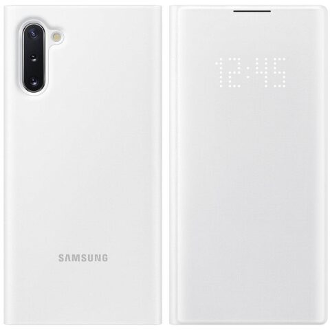 Samsung LED View Cover with LED display for Samsung Galaxy Note 10 white (EF-NN970PWEGWW)