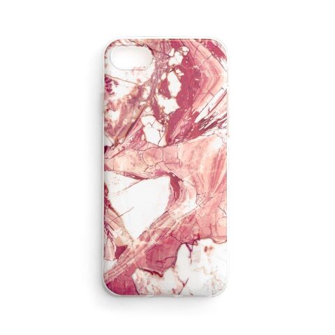 Wozinsky Marble TPU case cover for Samsung Galaxy A70 pink