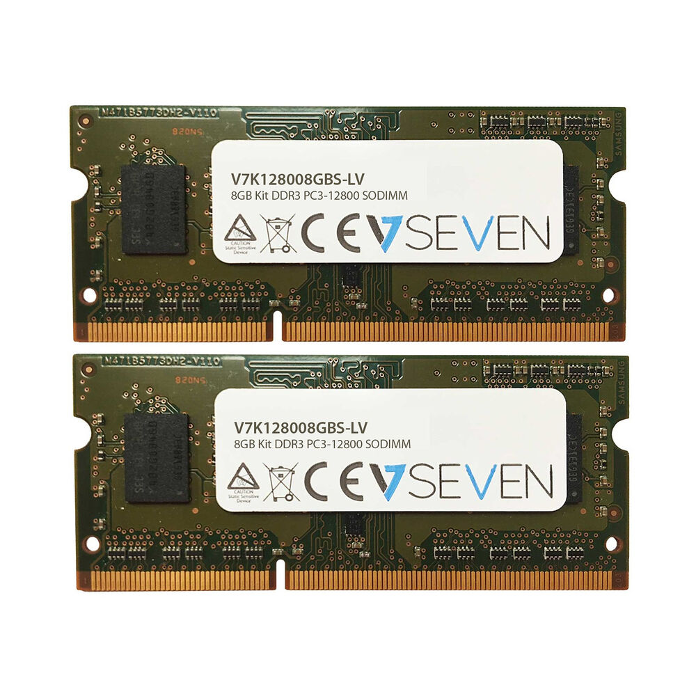 Μνήμη RAM V7 V7K128008GBS-LV      8 GB DDR3
